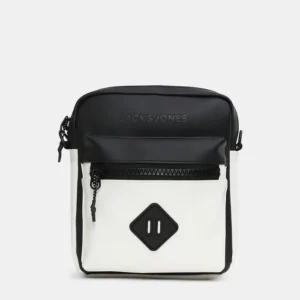 BLACK COLOUR BLOCKED SLING BAG